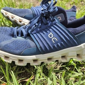 EUC Men's On Cloudswift Sneakers Running Tennis Shoes Denim Midnight Blue US 8